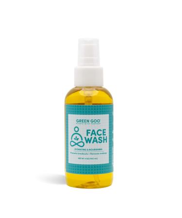 Green Goo Natural Skin Care  Face Wash  Facial Cleanser and Scrub  4.5 Ounce (7079) 1 Pack