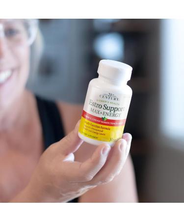 21st Century Estro Support Max + Energy, 30 Count - Buy Online on GoSupps.com