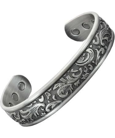 Buy Holistic Magnets Magnetic Bracelet for Women | Copper Wrist Joint Healing | Unique Gift Ideas | Adjustable 19.5-22.5cm - Buy Online on GoSupps.com