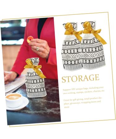 SKISUNO Drawstring Candy Bags 50pcs Draw Presents Biscuits Snowflake Crisp Storage Bags Cookie Festival Delicate Pouches Assorted Color a - Buy Online on GoSupps.com