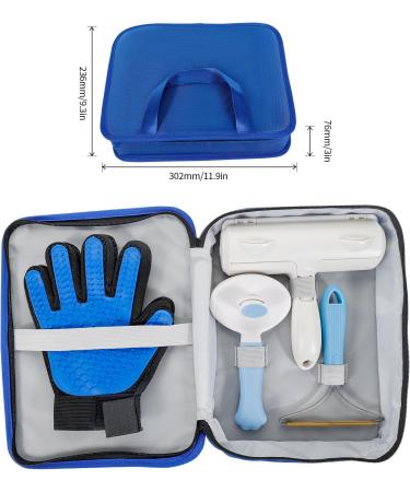 5-Piece Pet Brush Set - Effective Hair Remover Mitts & Lint Rollers for Dogs & Cats | Ideal for Long & Short Hair | Reusable & Eco-Friendly - Buy Online on GoSupps.com