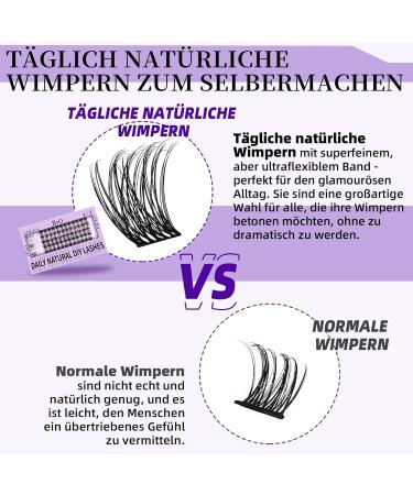 Eyelash Extensions 84 PCs - Z08 B&C Individual DIY Lash Clusters Reusable Eyelash Bush for Home Use D-16mm Quality for Beginners - Buy Online on GoSupps.com