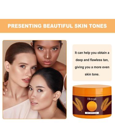 Tanning Accelerator Cream Tanning Gel Natural Tanning Accelerator Cream Gel Effective in Sun-Beds & Outdoor Sun Achieve a Natural Tan with Natural Ingredients (A) - Buy Online on GoSupps.com