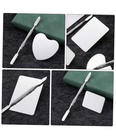 6 Sets Ring Palette Nail Polish Holder - Stainless Steel Makeup Kit for Manicure | 2pcs 7.6x5.1cm - Buy Online on GoSupps.com