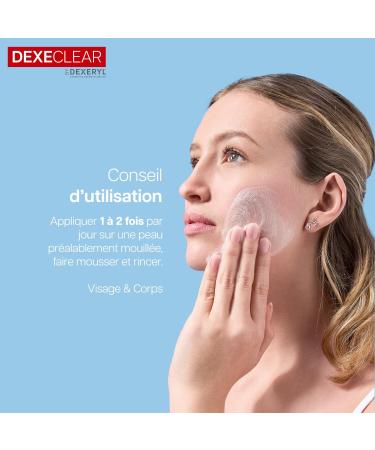 DEXECLEAR by DEXERYL Nettoyant hydratant apaisant Compense les effets dessechants des traitements anti-acn - Non com dog ne sans parfum - Visage & corps - Peau grasse tendance acn ique 400ml 400 ml - Buy Online on GoSupps.com