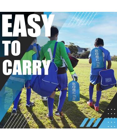 RUNBOW 5x3 ft Portable Kids Soccer Goal for Backyard Small Children Pop Up Soccer Goal Net Set of 2 with Portable Carrying Case Blue 5x3FT 1 Pack - Buy Online on GoSupps.com