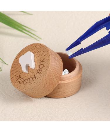 LUTER 3D Wooden Tooth Fairy Box - Cute Keepsake Tooth Holder for Boys and Girls - Buy Online on GoSupps.com