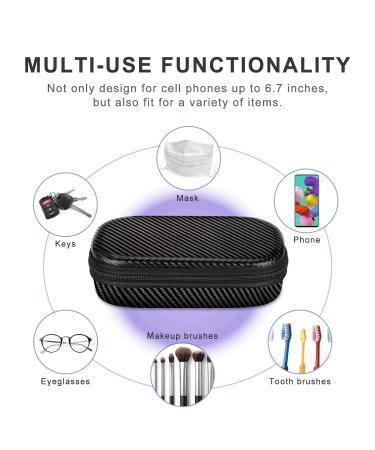 Portable UV Light Phone Sanitizer Box - Small Size Sterilizer for Mobile Phone, Watch, Glasses - Chemical-Free Disinfection - Buy Online on GoSupps.com