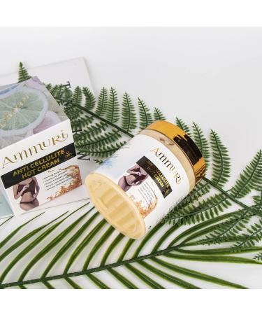 Ammuri Natural Cellulite Massager Moisturising Cream Large Tub Firms Skin Reduces Appearance of Cellulitis Anti Cellulitis Hot Cream Slimming Cream Vet Burning Organic Slimming Cream Legs Arms Taille 250g - Buy Online on GoSupps.com