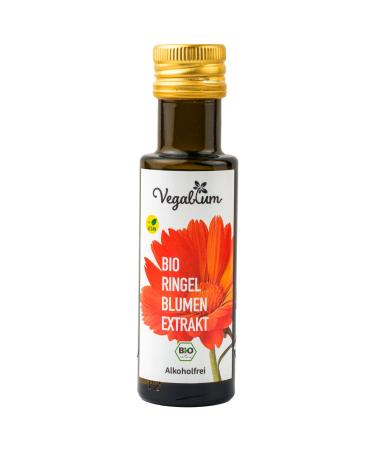 Vegablum Vegablum Organic Calendula Extract - 100ml Liquid - Vegan - Additive-free - Alcohol-free - Calendula (100ml calendula)