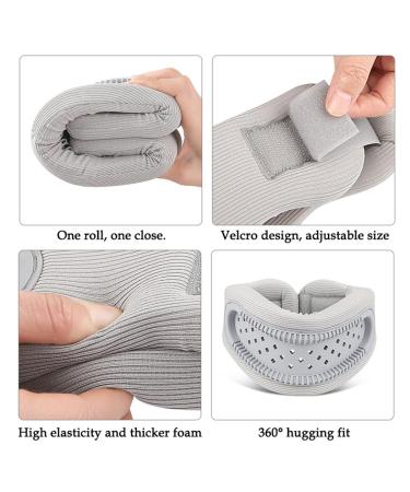 Kimdaro Neck Support for Pain Relief | Adjustable Soft Foam Collar for Sleeping | Spine Stability | Unisex Comfort - Buy Online on GoSupps.com