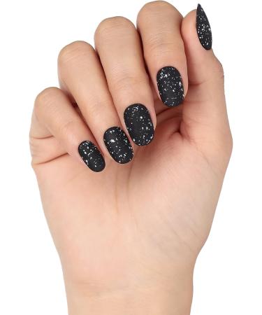 BLUESKY Gel Nail Polish Snowflake Top Coat - Matte Snow White. Clear No-wipe top coat with snowflake effect and a Matte finish 10ml (Requires curing under UV/LED Lamp) - Buy Online on GoSupps.com