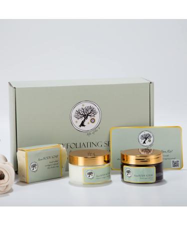 Life of Luxe Spa Kit - Exfoliating Spa Gift Set for Women