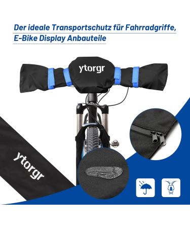 2-Piece eBike Handlebar Protection Cover | Rain & Dust Guard | Winter Bike Accessories - Buy Online on GoSupps.com