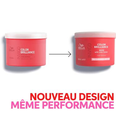 Wella Professionals Invigo Clor Brilliance Hair Mask - Restores shine to your hair for vibrant color - Intense treatment for fine to normal colored hair 500 ml - Buy Online on GoSupps.com