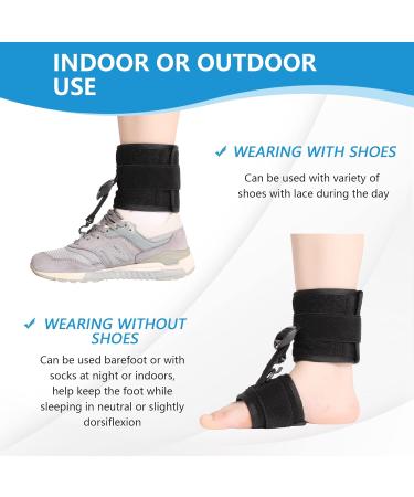 Joingood AFO Foot Drop Brace for Walking - Adjustable Soft Foot Up Brace for Achilles Tendon - Stroke Ankle Foot Orthosis for Improved Walking Gait (L/XL) - Buy Online on GoSupps.com