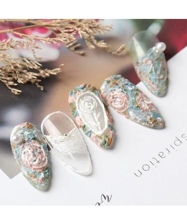 Mother of Pearl Lamp Gypsum Glue Nail Enhancement Color Paint Line Glue Texture Adjustable Color Suit Color Paint Carving Glue Brush Cleaner For Gel White One Size - Buy Online on GoSupps.com