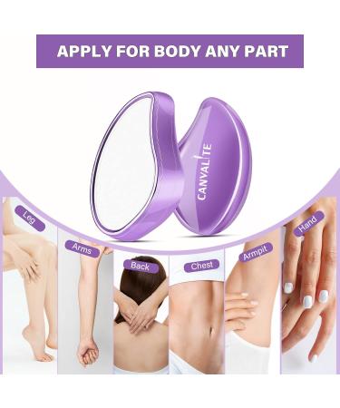 Magical Nano Hair Remover | Painless Crystal Hair Radiator for Men & Women - Fast & Simple | Purple - Buy Online on GoSupps.com