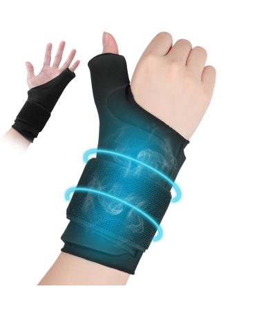 Tolaccea Thumb Wrist Ice Pack for Pain Relief Soft Gel Cold Pack for Hot & Cold Therapy Reusable for Injuries Arthritis Tendonitis Carpal Tunnel Swelling & Bruises - for Either Wrist - Buy Online on GoSupps.com