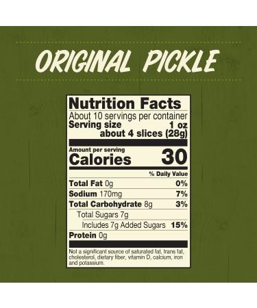 Wickles Pickles Original Kosher Dill Chips - 6 Pack (16oz) | Sweet & Spicy Pickles - Buy Online on GoSupps.com
