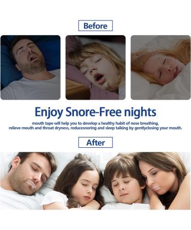 90 Pcs Men's Mouth Tape for Snoring Relief - Anti Snoring Devices for Better Nose Breathing - Buy Online on GoSupps.com