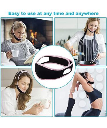 Adjustable Anti Snoring Chin Strap - Effective Snore Stopper for Men and Women - Natural Snoring Solution - Sleep Aid for Most Face Shapes - Buy Online on GoSupps.com