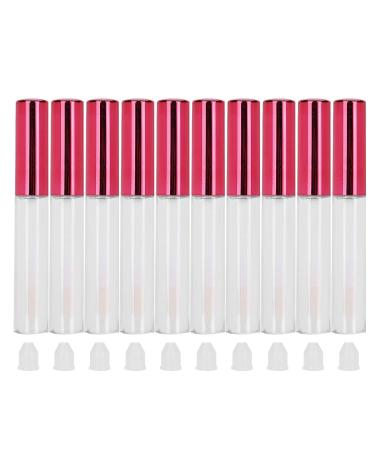 10PCS Refillable Lip Gloss Bottles - 5ml Leak-Proof Makeup Containers for Travel - Buy Online on GoSupps.com