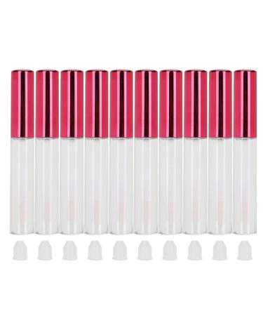 10 pieces 5 ml of empty lip gloss tube lip-gloss bottle portable refillable leak-proof make-up cosmetics container for Travel Split Charging DIY makeup