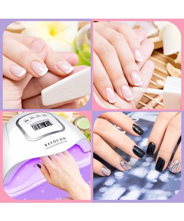 120W UV LED Gel Nail Lamp for Fast Curing | Lightweight Salon Quality Nail Dryer - Buy Online on GoSupps.com