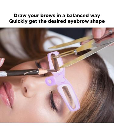 Eyebrow Stencil Shaper Kit 4 Set Eyebrow Stencil Tools 8 Styles Reusable Wearable Beginners Eyebrow Template with Strap - Buy Online on GoSupps.com