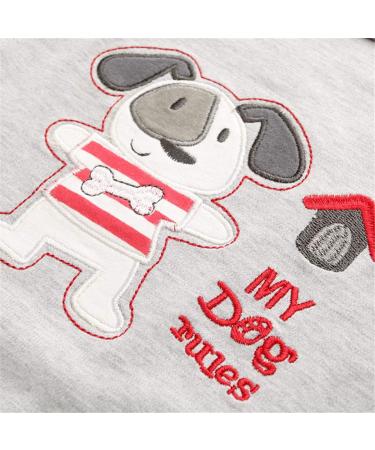 Baby Rompers Pajamas Cotton Jumpsuit | Long Sleeve Footed Bodysuits for Boys & Girls | 6-9 Months | Set of 2 - Buy Online on GoSupps.com