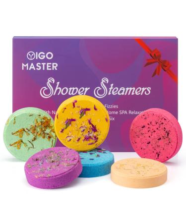 Shower Steamers Shower Bombs Aromatherapy Set of 6  SPA Gifts Stress Relief and Anxiety Relief Items with Essential Oils. Perfect Gifts for Birthday  Mother's Day  Valentine's Day  Easter Day - Buy Online on GoSupps.com