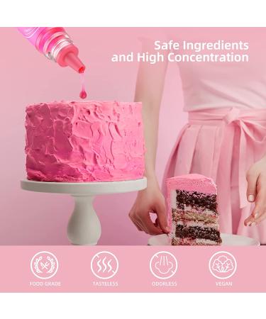 Food Coloring for Baking - 26 Vibrant Cake Food Coloring Liquid Set for Dessert Decorating  Food Grade Food Dye for Icing Fondant Cookies Easter Egg Making DIY Supplies Kit- 0.25 Fl. oz (6 ml)/Bottles - Buy Online on GoSupps.com