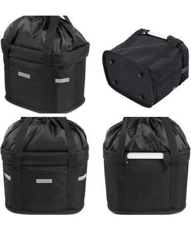 GerRit Universal Front Carrying Bag Basket for Electric Scooter Soft Tiller Basket Storage Hanging Pouch Front Carry Organizer for Most Scooter - Buy Online on GoSupps.com