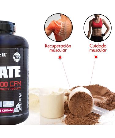 Weider Isolate Whey 100 CFM Protein Powder - Cookies & Cream - 33g Protein per Serving - No Aspartame - 2kg Pack - Premium Quality Whey Isolate Fast International Shipping - Buy Online on GoSupps.com