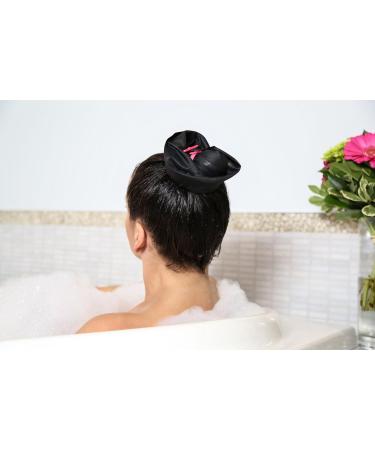 Shop Waterproof Hair Sleeve in Black - Keep Your Hair Dry in Shower Gym Pool & Beach - Buy Online on GoSupps.com