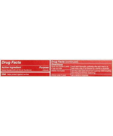 Colgate Kids Cavity Protection Toothpaste - Bubble Fruit Flavor, 4.6 Ounce, ADA-Accepted - Buy Online on GoSupps.com