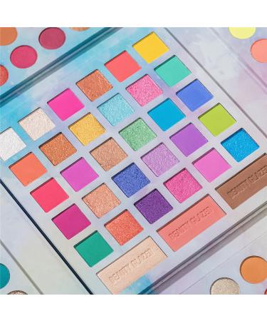 Shop Beauty Glazed 105 Colors Eyeshadow Palette Matt Glitter & Shimmer | Foxkiker All-in-One Makeup Palette | International Shipping Available - Buy Online on GoSupps.com
