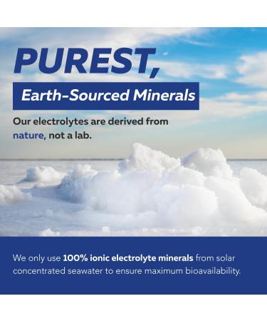 Ionic Lytes Electrolyte Mineral Complex with Ionic Sea Salt Fulvic & Humic Acid - Supports Hydration Electrolyte & Mineral Balance & Muscle Function (4 oz) - Soy-Free Gluten-Free cGMP - Buy Online on GoSupps.com