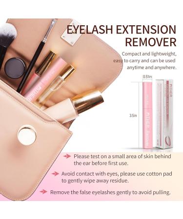 Lash Remover for Extensions | 5ml DIY Eyelash Glue Remover | Non-Irritating Soothing Oil Texture | PITHER - Buy Online on GoSupps.com