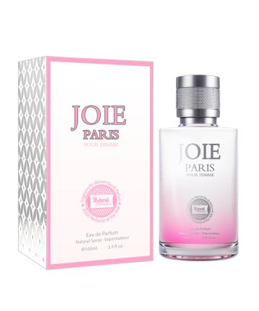 Hybrid & Company Women Joie Paris Pour Femme Eau De Parfum Natural Spray Vaporisateur 3.4 Fl Oz JOIE PARIS 3.4 Fl Oz (Pack of 1)