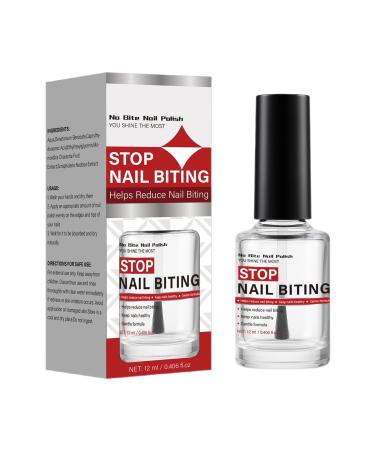 Nail Polish to Prevent Thumb Sucking - 12ml Natural Flavored Coating Nail Polish for Thumbs Stops the Habit Healthy Growth Care