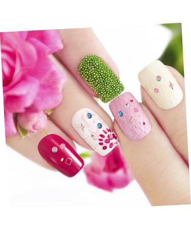 POPETPOP 9 Boxes Nail Art Accessories Art Supplies Rhinestones Nail Art Rivet Assorted Nail Art Jewelry Nail Art Studs Jewels Nail Decorations for Nail Art Plastic 3D Pearl Golden Nails - Buy Online on GoSupps.com