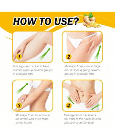Fat Burning Ginger Cream - Firming Anti-Cellulite & Belly Fat Burner | Sweat Enhancer for Weight Loss | 3.5 Fl Oz - Buy Online on GoSupps.com