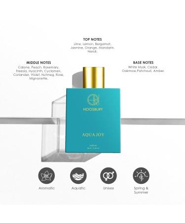 Aamira Aquva Joy Unisex parfume-Eau de Parfum Intense - Fragrance for Date Night - Lasting Wear - Luxury Perfumes for Men & women Fragnance of Jasmine parfum spray with cedar and white musk - Buy Online on GoSupps.com