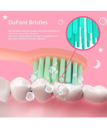 NELL&WELL 6-Piece Pink Replacement Toothbrush Heads for NW-006/NW-007 Sonic Electric Toothbrush - Buy Online on GoSupps.com