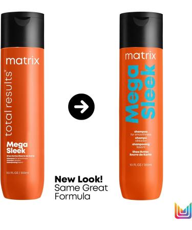 Matrix Shampoo for Unruly Hair Anti-frizz & Hydrate Mega Sleek 300ml - Buy Online on GoSupps.com