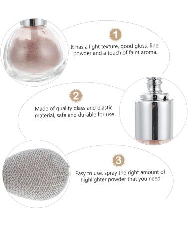 FOMIYES Spray Glitter Face Spray Bottle Blush Perfume Glitter Dust Spray Powder Sprayer Applicator Flashing As Shown 1 7.5x6cm - Buy Online on GoSupps.com