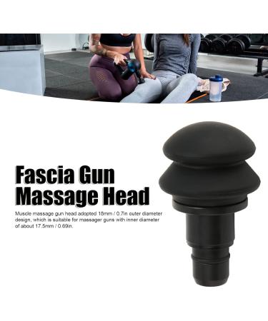 18mm Fascia Pistol Head - Waterproof Silicone Replacement for Muscle Massage Guns - Buy Online on GoSupps.com
