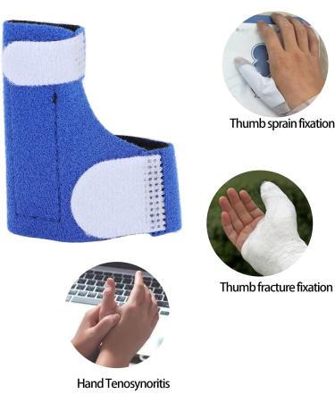 Baby Thumb Brace Support - Soft Breathable Stabilizer for Infants and Children (Blue XS) - Buy Online on GoSupps.com